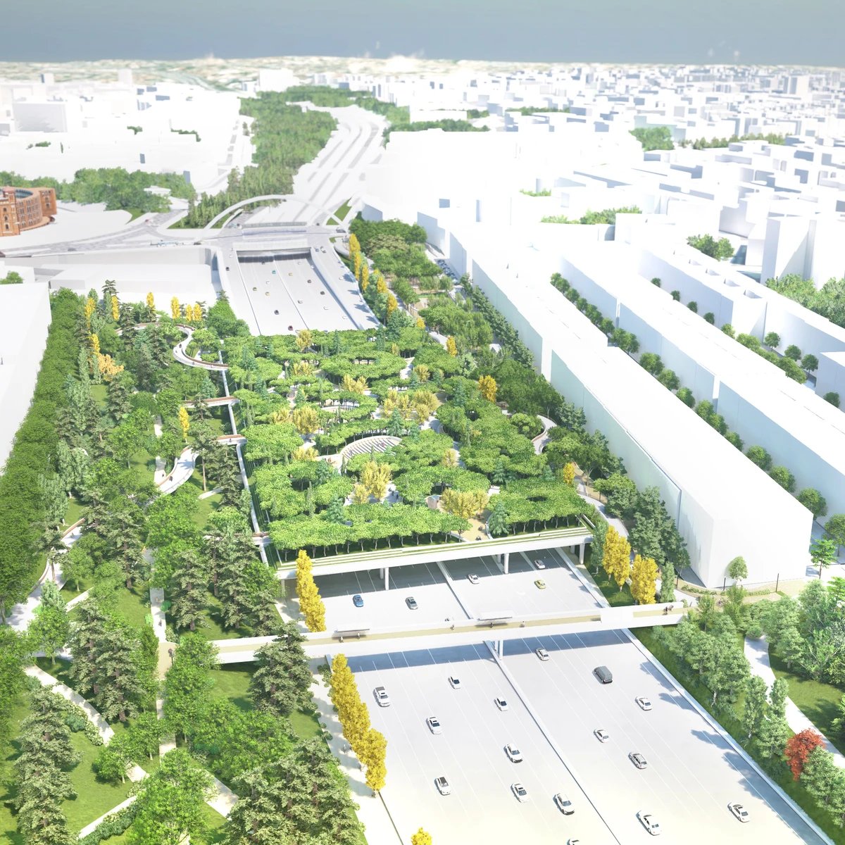 Soterramiento M-30 y Zonas Verdes